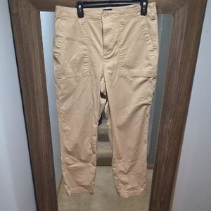 Lands' End‎ Women's Khaki Cargo Sz 14